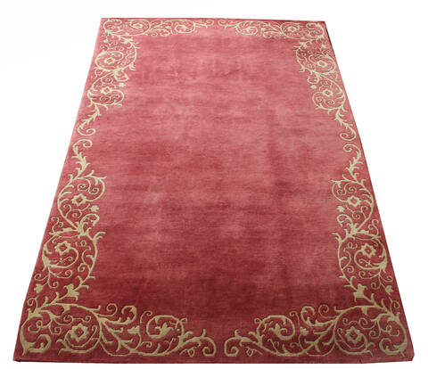 Tibetan Red Hand Knotted 60 X 90 Area Rug 902-137453 Image 1