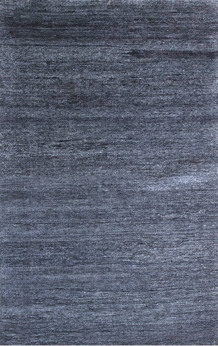 Modern Black Hand Knotted 50 X 80 Area Rug 902-137476 Image 0