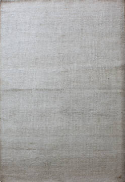 Modern Grey Hand Knotted 5'0" X 8'0"  Area Rug 902-137480