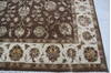 Jaipur Brown Hand Knotted 81 X 101  Area Rug 905-137484 Thumb 3