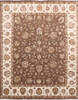 Jaipur Brown Hand Knotted 81 X 101 Area Rug 905-137484 Thumb 0
