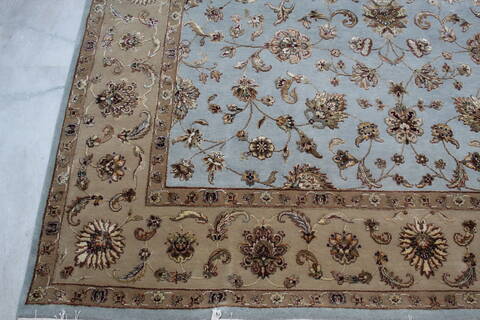 Jaipur Blue Hand Knotted 80 X 105 Area Rug 905-137485 Image 2