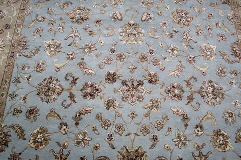 Jaipur Blue Hand Knotted 80 X 105 Area Rug 905-137485 Image 4