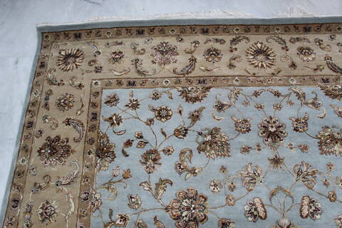 Jaipur Blue Hand Knotted 80 X 105 Area Rug 905-137485 Image 5