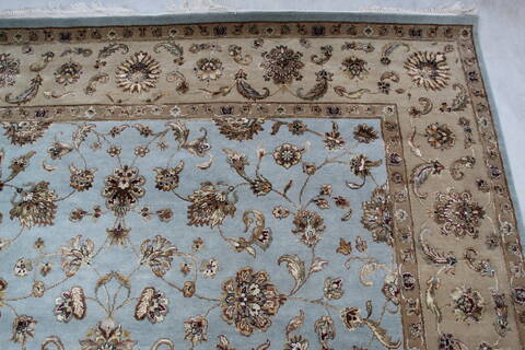 Jaipur Blue Hand Knotted 80 X 105 Area Rug 905-137485 Image 6