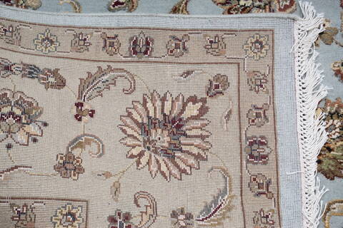 Jaipur Blue Hand Knotted 80 X 105 Area Rug 905-137485 Image 8