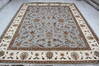 Jaipur Blue Hand Knotted 81 X 101  Area Rug 905-137486 Thumb 7