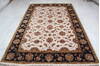 Jaipur White Hand Knotted 60 X 91  Area Rug 905-137490 Thumb 7