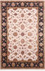 Jaipur White Hand Knotted 60 X 91  Area Rug 905-137490 Thumb 0
