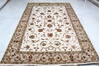 Jaipur White Hand Knotted 61 X 93 Area Rug 905-137491 Thumb 7