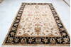 Jaipur White Hand Knotted 62 X 93  Area Rug 905-137492 Thumb 1