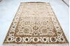 Jaipur Beige Hand Knotted 511 X 91  Area Rug 905-137493 Thumb 1