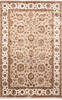 Jaipur Beige Hand Knotted 511 X 91  Area Rug 905-137493 Thumb 0