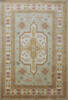 Agra Blue Hand Knotted 56 X 80  Area Rug 902-137498 Thumb 0