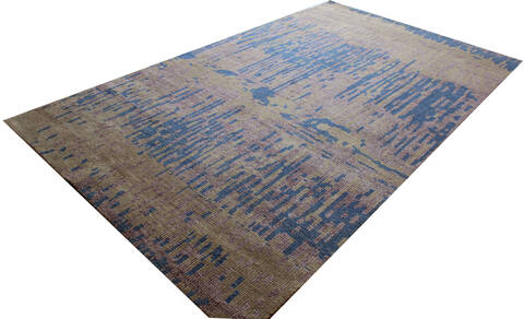 Modern Multicolor Hand Knotted 50 X 80 Area Rug 902-137499 Image 2