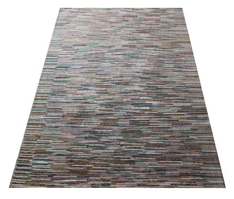 Modern Multicolor Hand Knotted 50 X 80 Area Rug 902-137502 Image 2