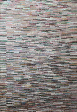 Modern Multicolor Hand Knotted 5'0" X 8'0"  Area Rug 902-137502