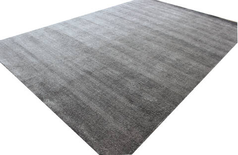Modern Black Hand Loomed 60 X 90 Area Rug 902-137504 Image 1