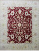 Agra Red Hand Knotted 90 X 120 Area Rug 902-137509 Thumb 0
