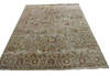 Agra Beige Hand Knotted 90 X 120  Area Rug 902-137510 Thumb 2