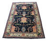 Kashan Multicolor Hand Knotted 60 X 90  Area Rug 902-137513 Thumb 1