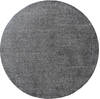 Modern Black Round Hand Loomed 30 X 30  Area Rug 902-137527 Thumb 0