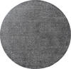 Modern Black Round Hand Loomed 60 X 60  Area Rug 902-137528 Thumb 0