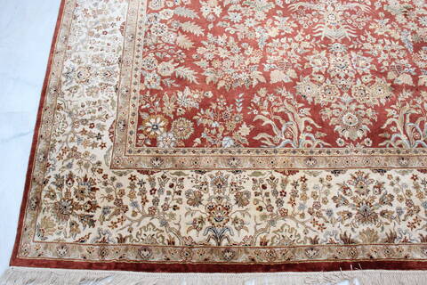 Jaipur Red Hand Knotted 711 X 101 Area Rug 905-137533 Image 3