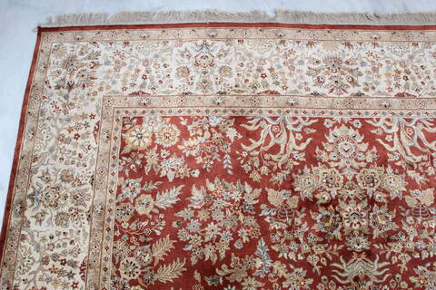 Jaipur Red Hand Knotted 711 X 101 Area Rug 905-137533 Image 6