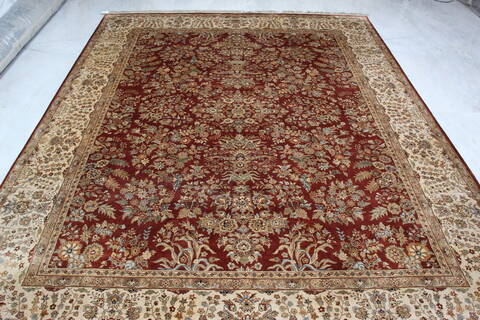 Jaipur Red Hand Knotted 711 X 101 Area Rug 905-137533 Image 8