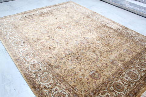 Jaipur Yellow Hand Knotted 710 X 101 Area Rug 905-137534 Image 10
