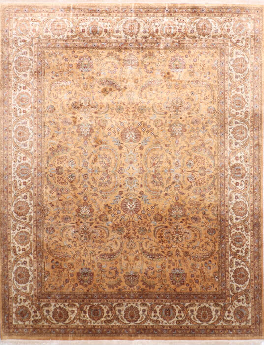 Jaipur Yellow Hand Knotted 710 X 101 Area Rug 905-137534 Image 0