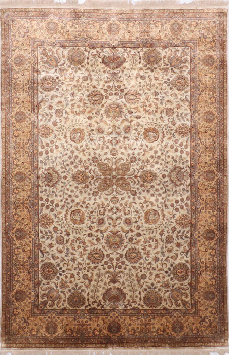 Jaipur White Hand Knotted 60 X 90 Area Rug 905-137535 Image 0