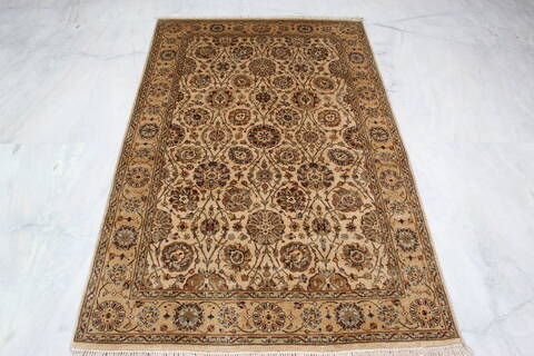 Jaipur Beige Hand Knotted 311 X 60 Area Rug 905-137537 Image 4