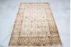 Jaipur White Hand Knotted 41 X 62  Area Rug 905-137541 Thumb 1