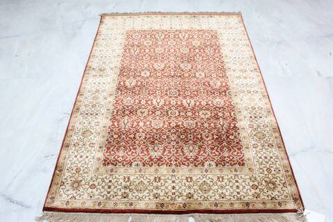 Jaipur Red Hand Knotted 311 X 511 Area Rug 905-137543 Image 1