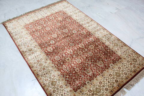 Jaipur Red Hand Knotted 311 X 511 Area Rug 905-137543 Image 3