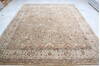 Jaipur Brown Hand Knotted 82 X 102  Area Rug 905-137544 Thumb 1