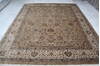 Jaipur Brown Hand Knotted 82 X 102  Area Rug 905-137544 Thumb 9