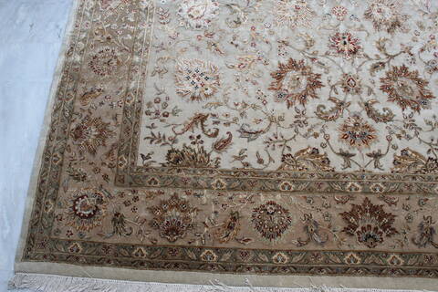 Jaipur White Hand Knotted 711 X 100 Area Rug 905-137545 Image 2