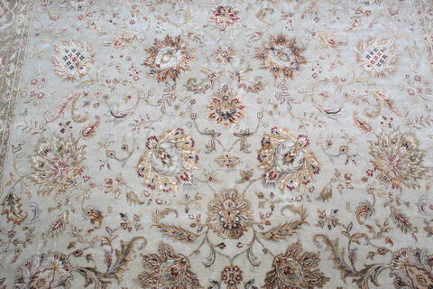 Jaipur White Hand Knotted 711 X 100 Area Rug 905-137545 Image 4