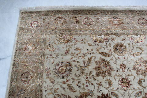 Jaipur White Hand Knotted 711 X 100 Area Rug 905-137545 Image 5