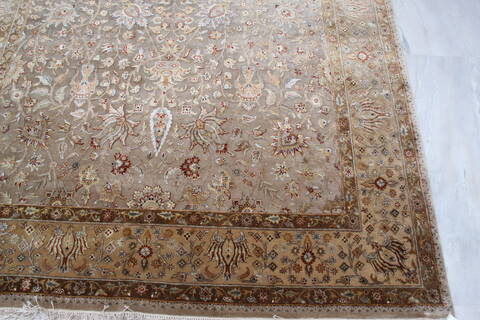 Jaipur Brown Hand Knotted 61 X 93 Area Rug 905-137548 Image 3