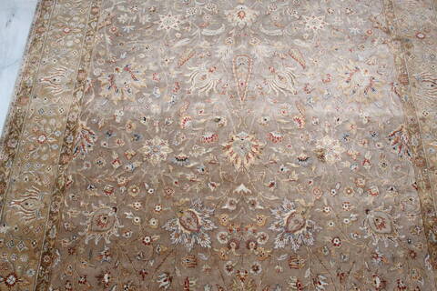 Jaipur Brown Hand Knotted 61 X 93 Area Rug 905-137548 Image 4