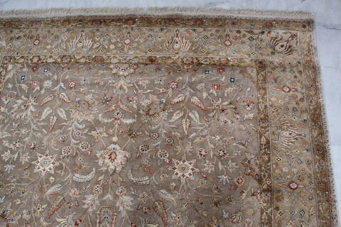 Jaipur Brown Hand Knotted 61 X 93 Area Rug 905-137548 Image 6