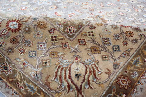 Jaipur Brown Hand Knotted 61 X 93 Area Rug 905-137548 Image 8