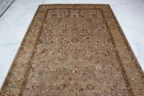 Jaipur Brown Hand Knotted 61 X 93 Area Rug 905-137548 Image 9