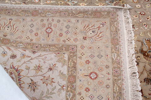 Jaipur Brown Hand Knotted 62 X 90 Area Rug 905-137549 Image 10