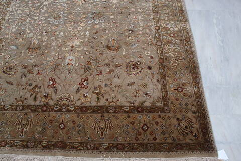 Jaipur Brown Hand Knotted 62 X 90 Area Rug 905-137549 Image 3