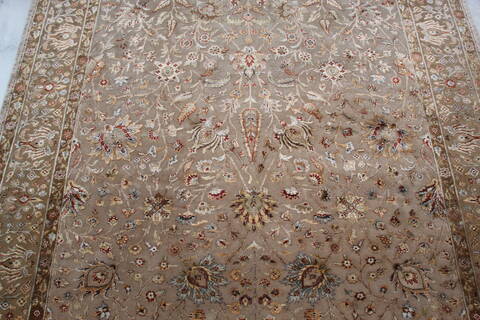 Jaipur Brown Hand Knotted 62 X 90 Area Rug 905-137549 Image 4